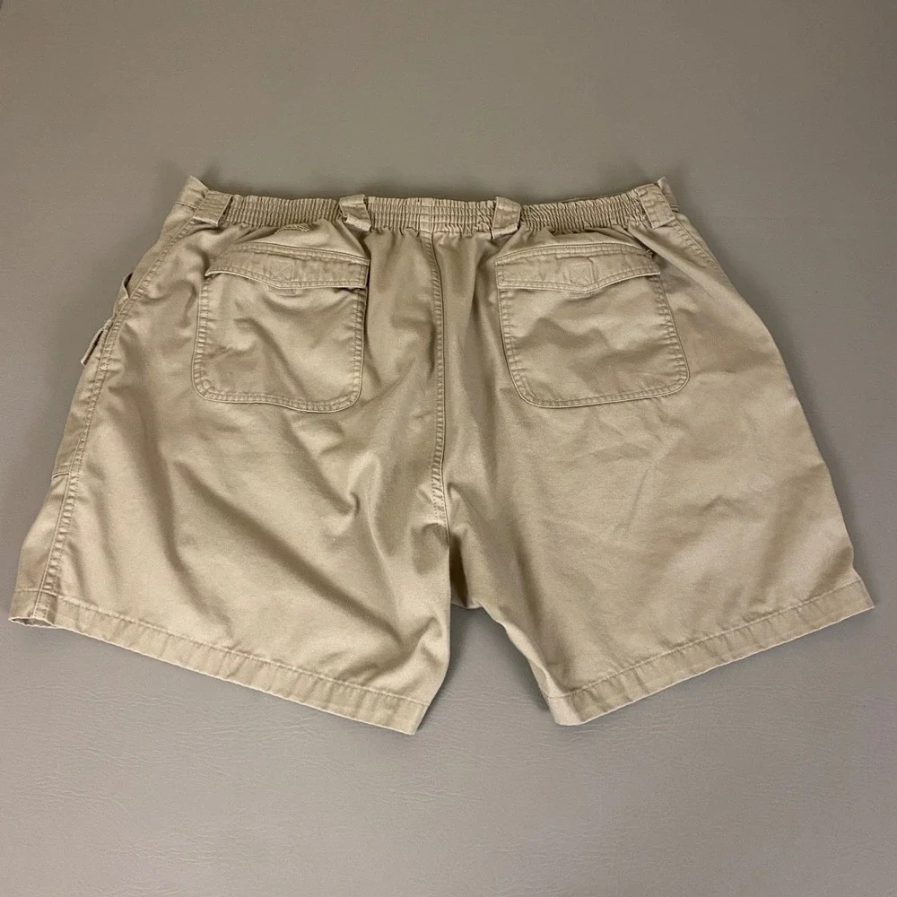 Weekender Brand Sportswear Cargo Shorts‎ Men's Size 50 Beige Tan Vintage Y2K *